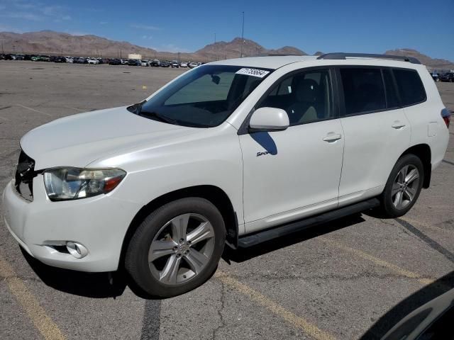 2008 Toyota Highlander Sport