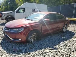 Chrysler salvage cars for sale: 2015 Chrysler 200 Limited