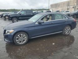 Mercedes-Benz salvage cars for sale: 2018 Mercedes-Benz C 300 4matic