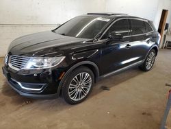 Lincoln salvage cars for sale: 2016 Lincoln MKX Reserve