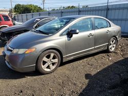 Honda salvage cars for sale: 2008 Honda Civic EXL