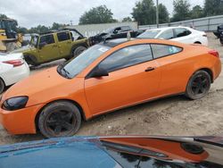 Pontiac salvage cars for sale: 2008 Pontiac G6 GT