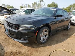 Dodge Charger salvage cars for sale: 2017 Dodge Charger Police