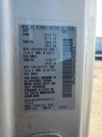 2017 Nissan NV200 2.5S