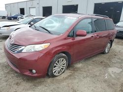 Salvage cars for sale from Copart Jacksonville, FL: 2011 Toyota Sienna XLE