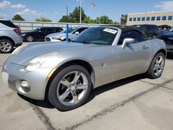 Pontiac salvage cars for sale: 2006 Pontiac Solstice