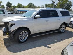 Ford Expedition salvage cars for sale: 2019 Ford Expedition Max Platinum