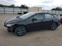 Honda Civic salvage cars for sale: 2015 Honda Civic LX