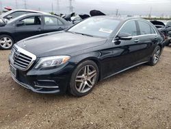 Mercedes-Benz salvage cars for sale: 2015 Mercedes-Benz S 550 4matic