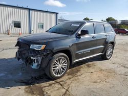 Jeep salvage cars for sale: 2017 Jeep Grand Cherokee Summit