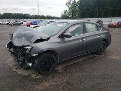 Salvage cars for sale from Copart Dunn, NC: 2015 Nissan Sentra S