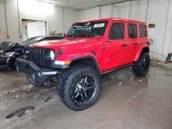 Jeep Wrangler Vehiculos salvage en venta: 2018 Jeep Wrangler Unlimited Sahara