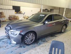 Infiniti q50 salvage cars for sale: 2021 Infiniti Q50 Luxe