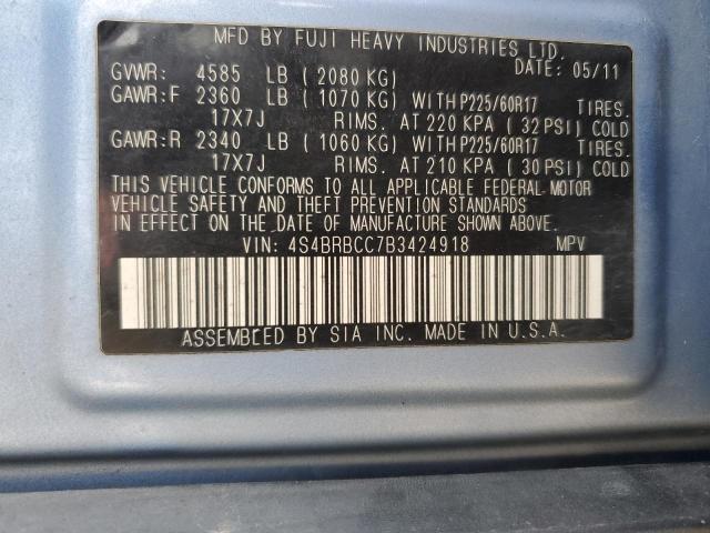 2011 Subaru Outback 2.5I Premium