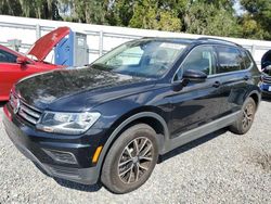 Volkswagen salvage cars for sale: 2021 Volkswagen Tiguan SE