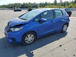 Honda fit salvage cars for sale: 2015 Honda FIT LX