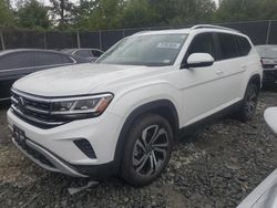 Volkswagen Atlas salvage cars for sale: 2022 Volkswagen Atlas SEL