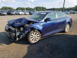 KIA salvage cars for sale: 2017 KIA Optima LX