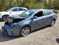 Toyota salvage cars for sale: 2014 Toyota Corolla L