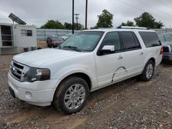 Ford salvage cars for sale: 2014 Ford Expedition EL Limited