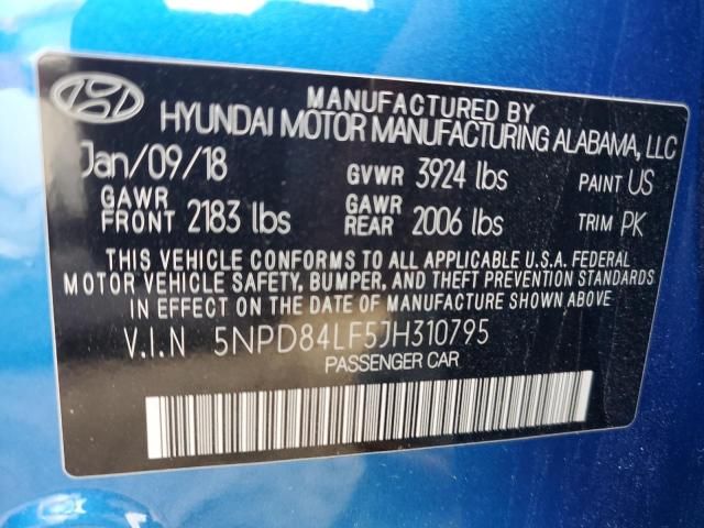 2018 Hyundai Elantra SEL