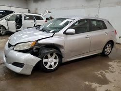 Toyota Corolla salvage cars for sale: 2010 Toyota Corolla Matrix