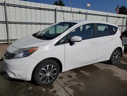 Nissan Versa salvage cars for sale: 2015 Nissan Versa Note S