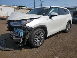 Toyota Highlander salvage cars for sale: 2020 Toyota Highlander Platinum