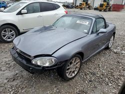 Salvage cars for sale from Copart Cahokia Heights, IL: 2002 Mazda MX-5 Miata Base