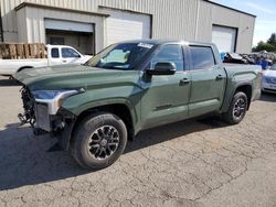 Toyota Tundra salvage cars for sale: 2022 Toyota Tundra Crewmax SR