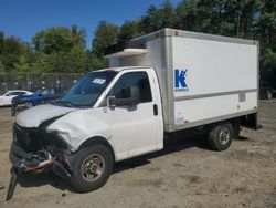 Salvage trucks for sale at Waldorf, MD auction: 2013 GMC Savana Cutaway G3500