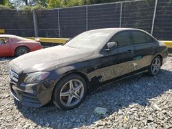 Mercedes-Benz salvage cars for sale: 2017 Mercedes-Benz E 300 4matic