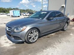 Mercedes-Benz salvage cars for sale: 2017 Mercedes-Benz C300