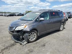 Toyota Sienna xle salvage cars for sale: 2012 Toyota Sienna XLE