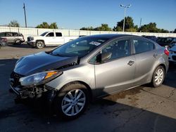 KIA salvage cars for sale: 2016 KIA Forte LX