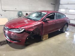 Chrysler 200 salvage cars for sale: 2015 Chrysler 200 S