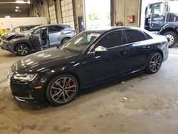 Audi salvage cars for sale: 2018 Audi S4 Prestige