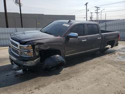 Salvage trucks for sale at Sun Valley, CA auction: 2015 Chevrolet Silverado C1500 LTZ