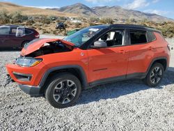 Salvage cars for sale from Copart Reno, NV: 2018 Jeep Compass Trailhawk