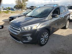 Ford salvage cars for sale: 2017 Ford Escape Titanium