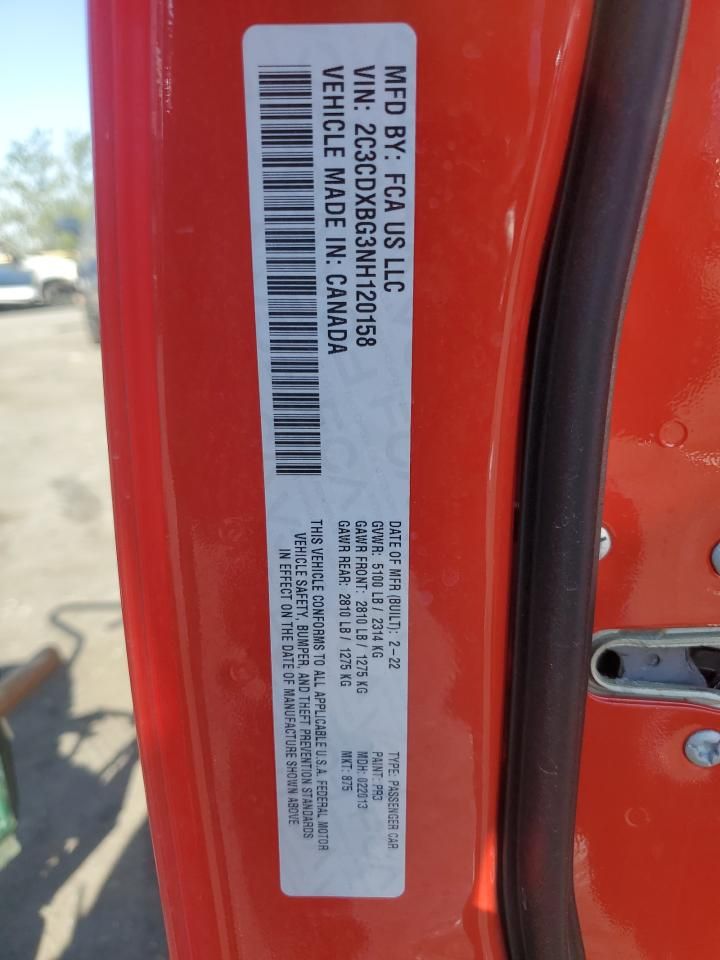 2022 Dodge Charger sxt