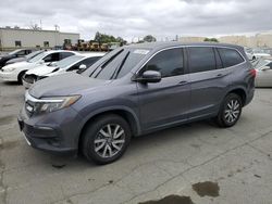 Honda Pilot salvage cars for sale: 2019 Honda Pilot EXL