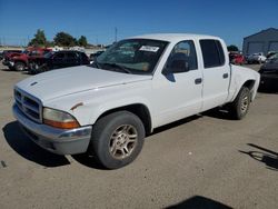 Dodge Dakota salvage cars for sale: 2004 Dodge Dakota Quad SLT