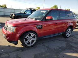 Land Rover salvage cars for sale: 2013 Land Rover Range Rover Sport HSE Luxury