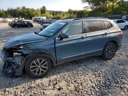 Volkswagen Tiguan salvage cars for sale: 2020 Volkswagen Tiguan SE