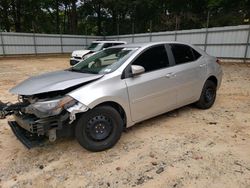 Toyota Corolla salvage cars for sale: 2017 Toyota Corolla L