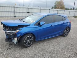 Chevrolet Cruze salvage cars for sale: 2019 Chevrolet Cruze LT