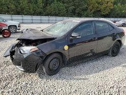 Toyota Corolla salvage cars for sale: 2016 Toyota Corolla L