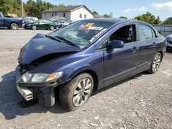 Salvage cars for sale from Copart York Haven, PA: 2009 Honda Civic EX