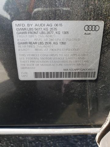2016 Audi SQ5 Premium Plus